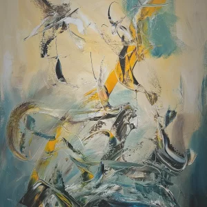 Abstrakte Acryl Gemälde 2022 MMK